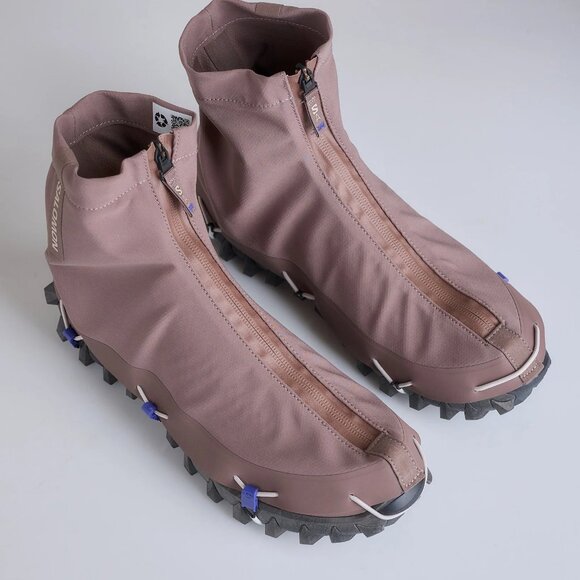 Salomon Snowclog Advanced Iron/Silver Cloud L47590200 Mule Slides Men's Sz 12 - Picture 15 of 15